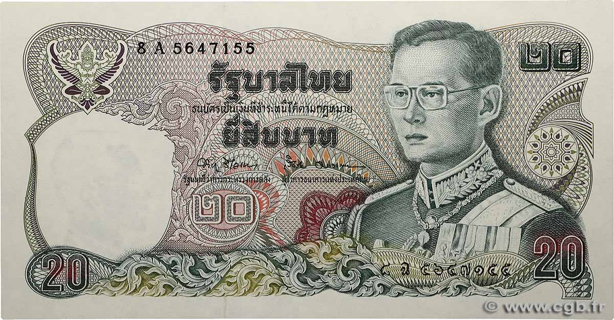 20 Baht THAÏLANDE  1981 P.088 NEUF