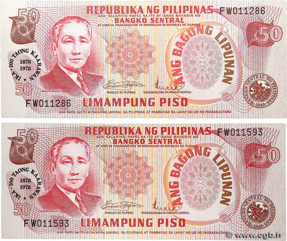 50 Pesos Lot PHILIPPINES  1978 P.165 pr.NEUF