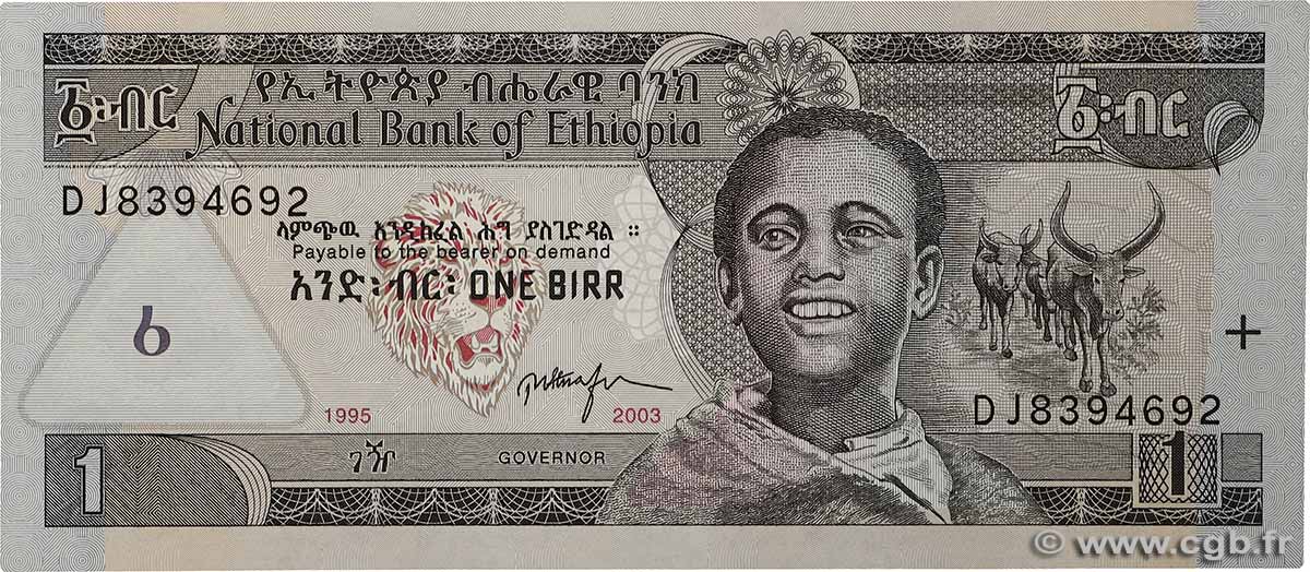 1 Birr ÉTHIOPIE  2003 P.46c NEUF