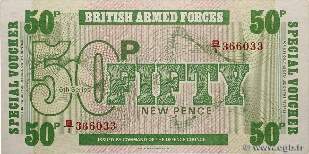 50 New Pence ANGLETERRE  1972 P.M049 NEUF