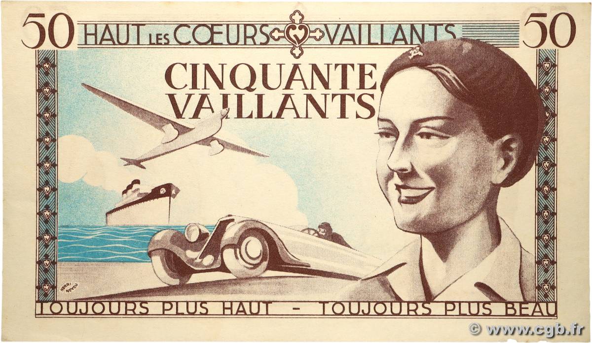 50 Vaillants FRANCE regionalism and miscellaneous  1930  XF