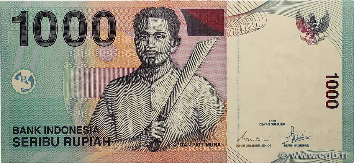 1000 Rupiah INDONÉSIE  2007 P.141h NEUF