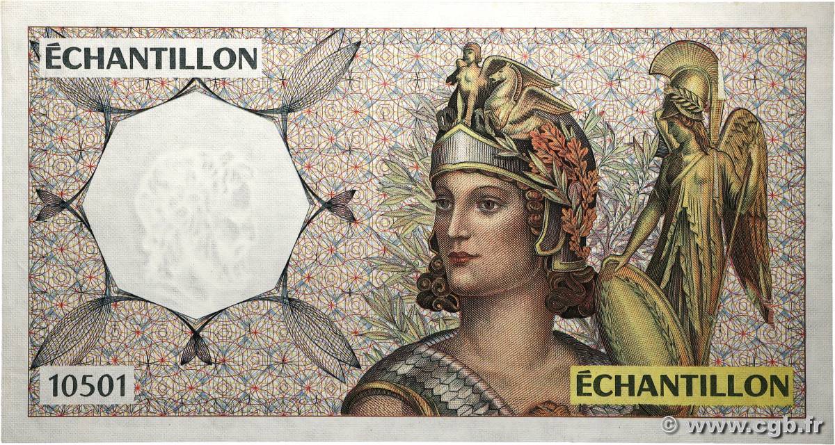 100 Francs DELACROIX, type Athéna Échantillon FRANCE  1995  SPL