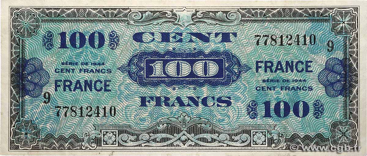 100 Francs FRANCE FRANKREICH  1945 VF.25.09 SS