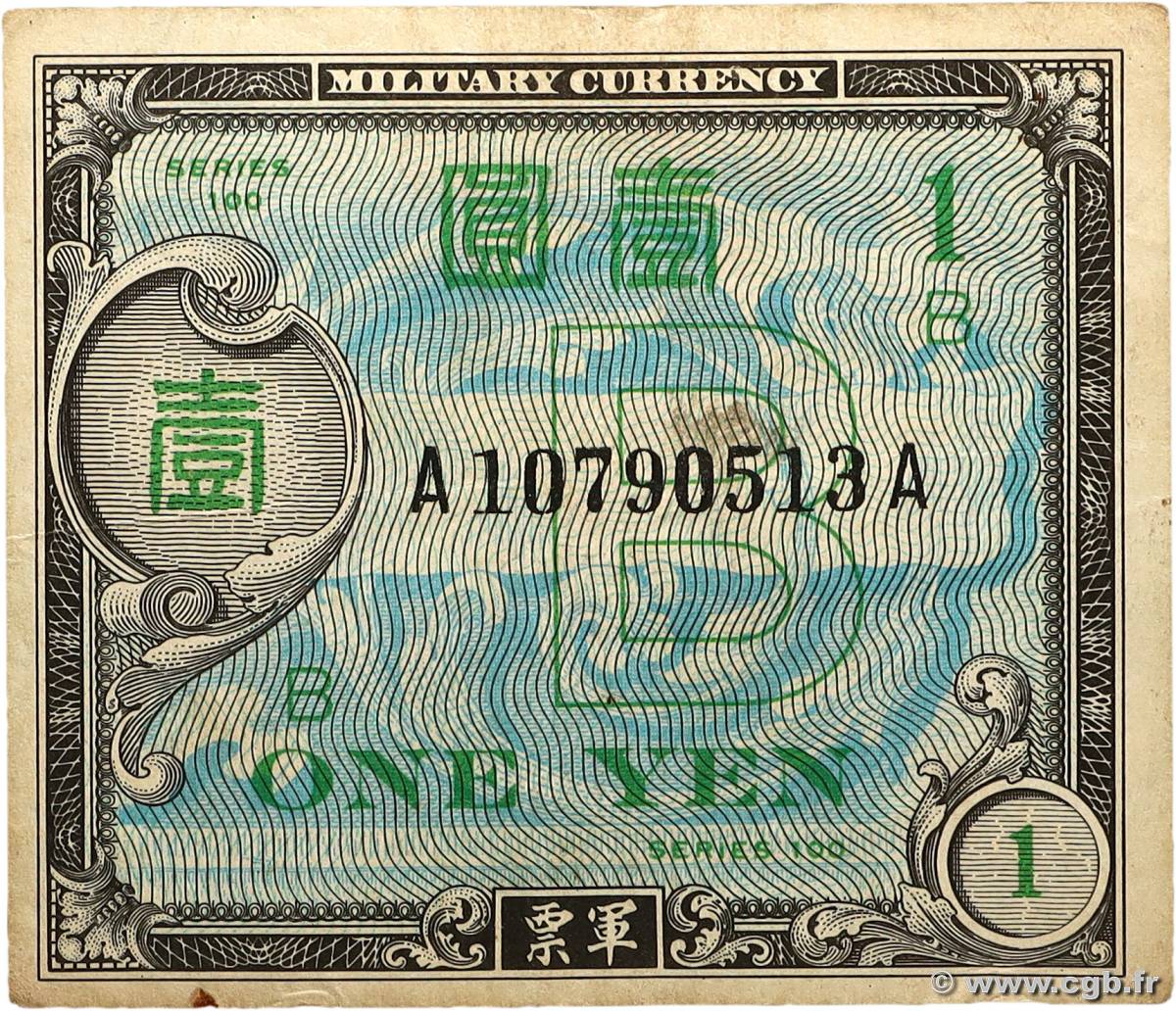 1 Yen JAPAN  1945 P.067a F+