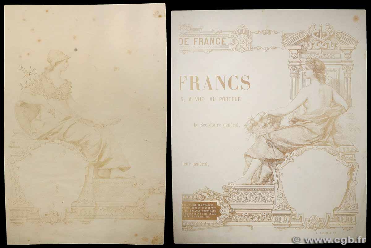 100 Francs type 1892 Réserve Photo FRANCE  1892 F.A51.00 AU