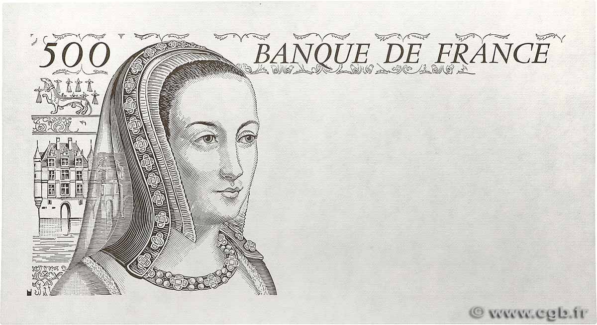 500 Francs RENAISSANCE Épreuve FRANCE  1986 NE.1986 UNC