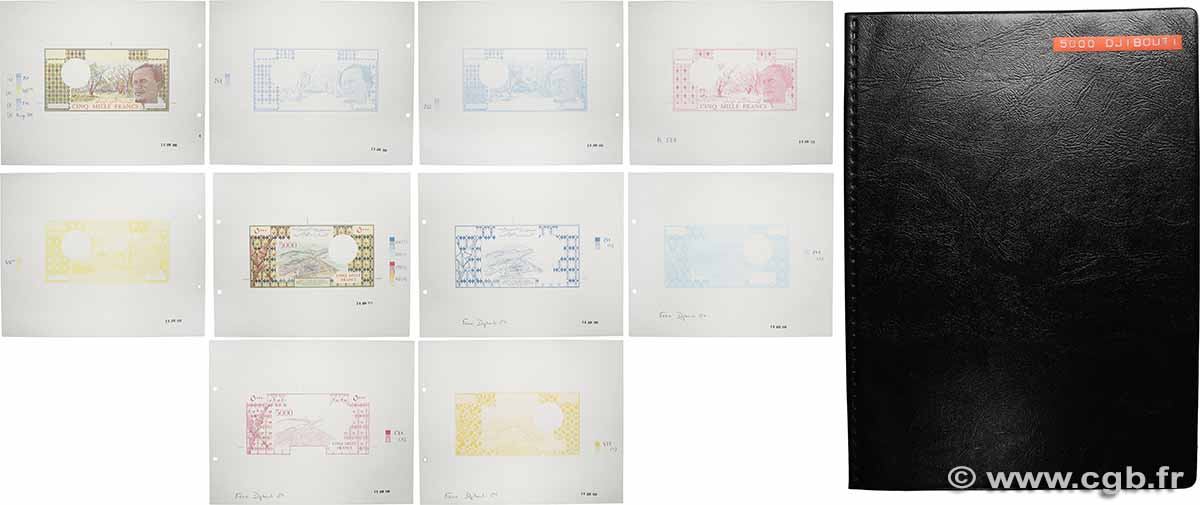 5000 Francs Épreuve DJIBOUTI  1986 P.38E UNC-