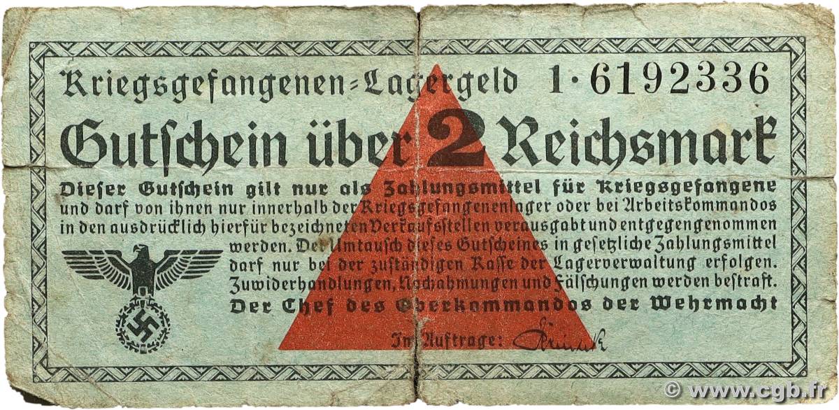 2 Reichsmark ALLEMAGNE  1939 R.519a TB