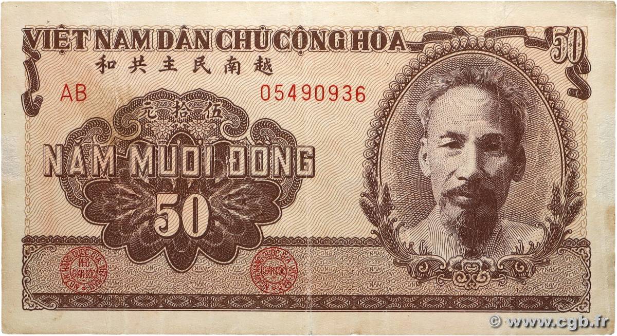 50 Dong VIET NAM  1951 P.061b F