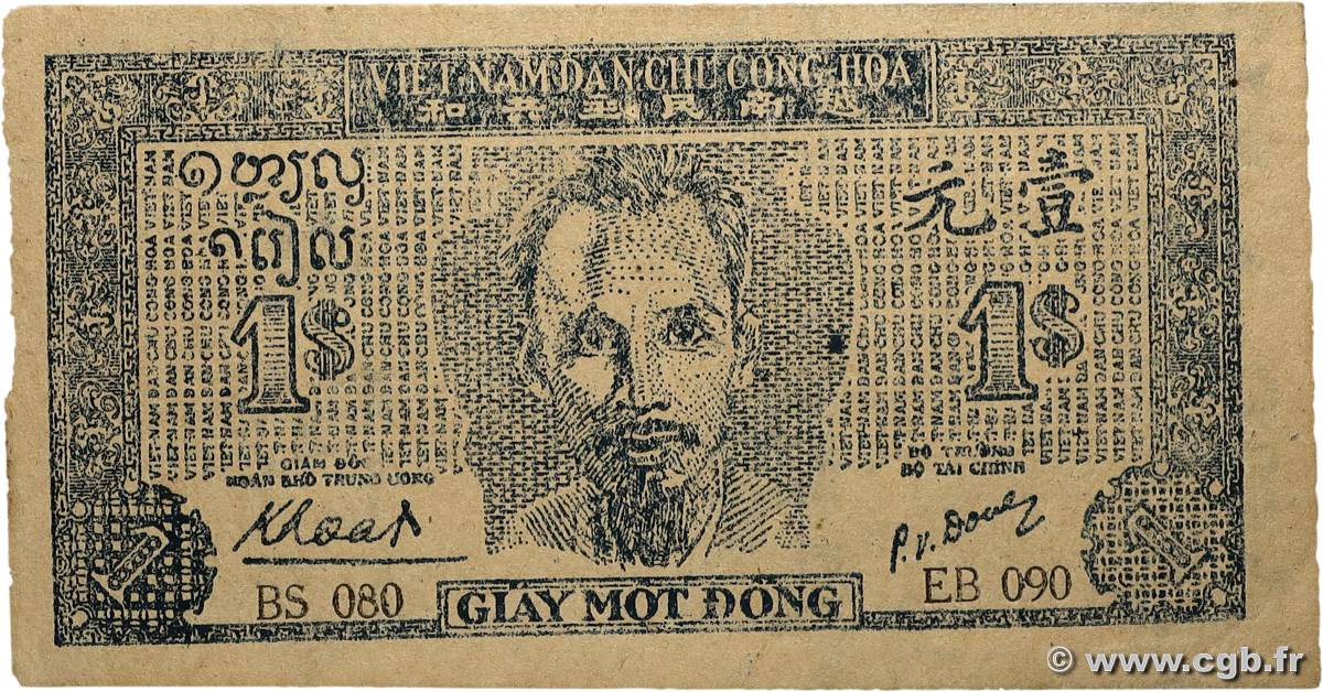1 Dong VIET NAM   1947 P.009b pr.SUP