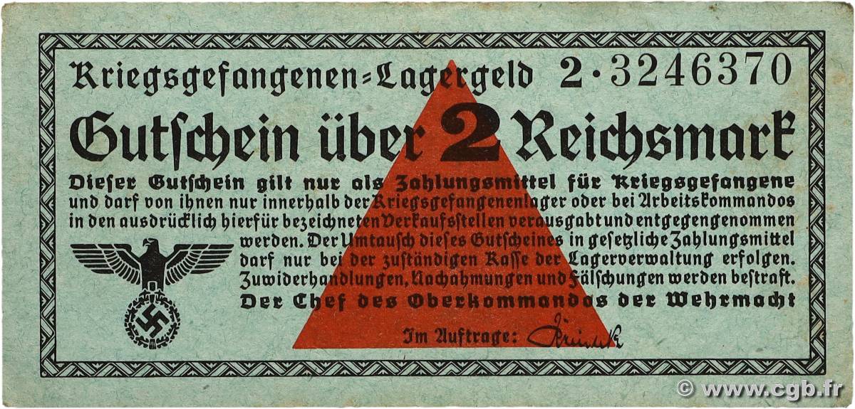 2 Reichsmark ALLEMAGNE  1939 R.519a TTB