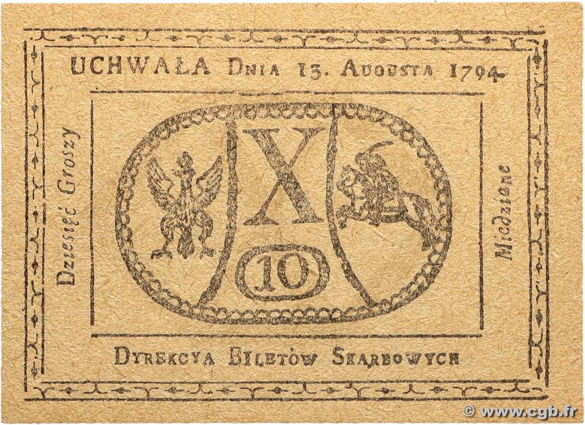 10 Groschen Faux POLOGNE  1794 P.- NEUF