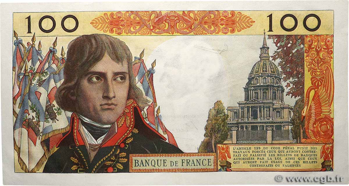 100 Nouveaux Francs BONAPARTE FRANCE 1964 F.59.26 pr.NEUF