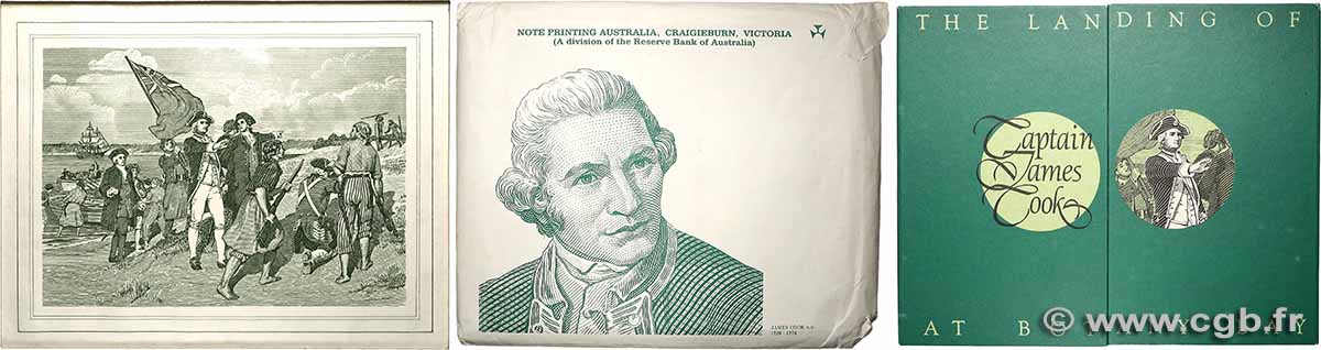 1 Dollar Set de présentation AUSTRALIEN  1990 P.- fST+