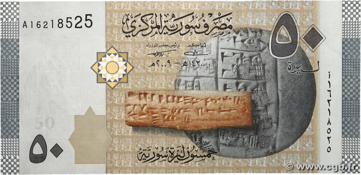 50 Pounds SYRIEN  2009 P.112 fST+