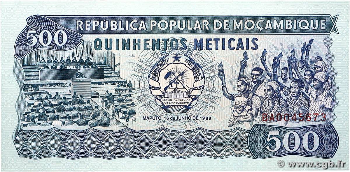500 Meticais MOZAMBIQUE  1989 P.131c SC+