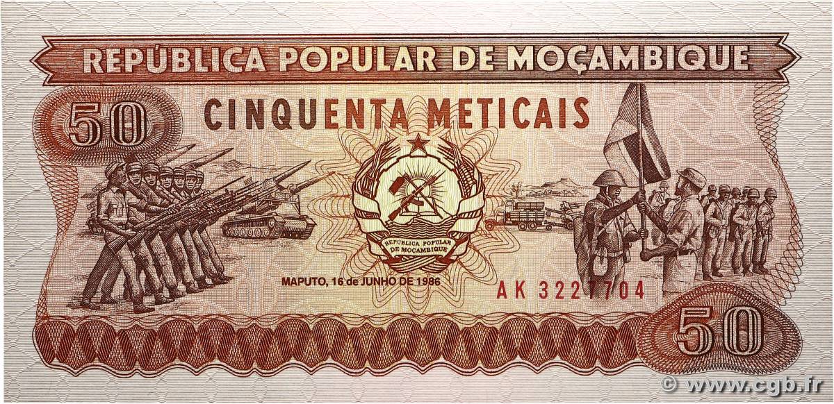 50 Meticais MOZAMBIQUE  1986 P.129b NEUF