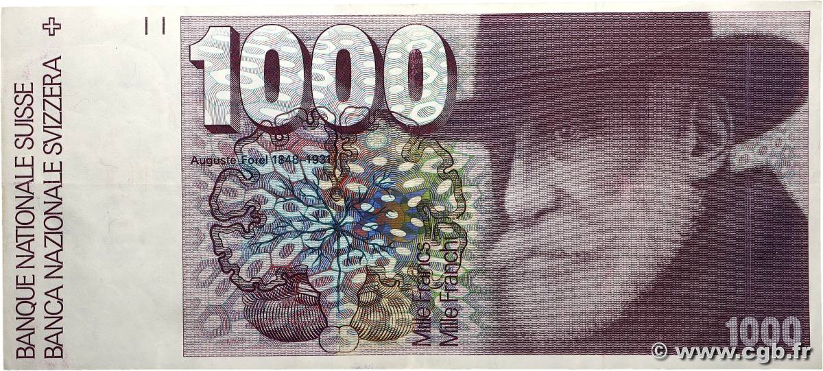 1000 Francs SUISSE  1980 P.59b TTB+