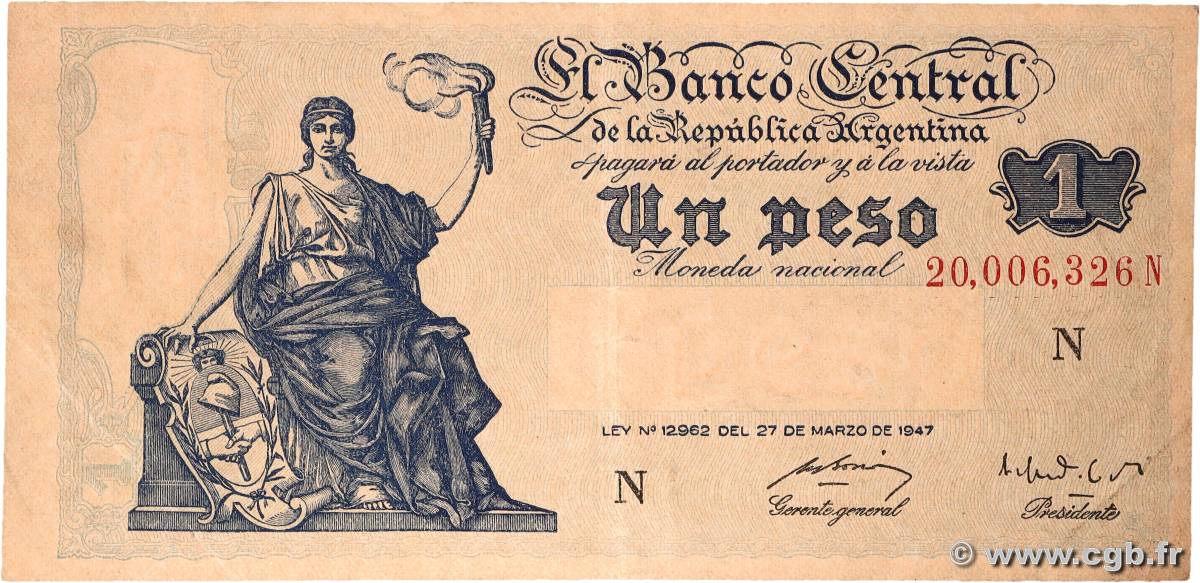 1 Peso ARGENTINE  1935 P.251a SUP