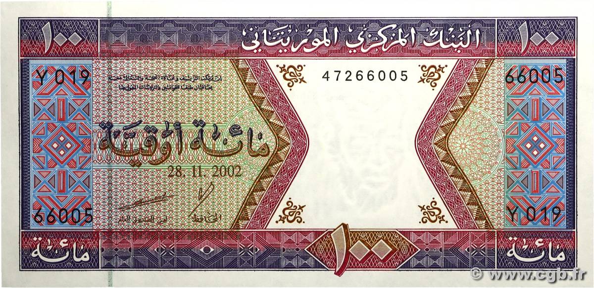 100 Ouguiya MAURITANIEN  2002 P.04k ST