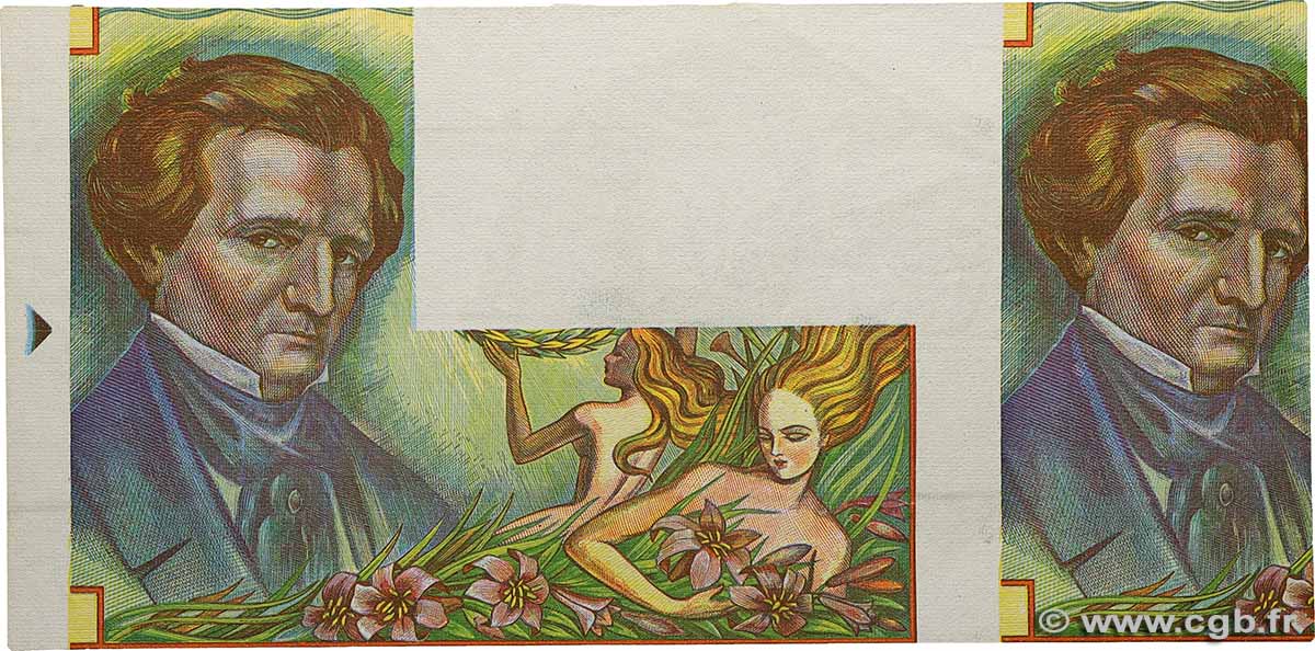 0 Francs BERLIOZ échantillon Échantillon FRANKREICH  1972 EC.1972.01 VZ