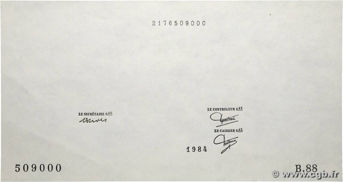 100 Francs DELACROIX modifié Épreuve FRANKREICH  1984 F.69.08b fST+