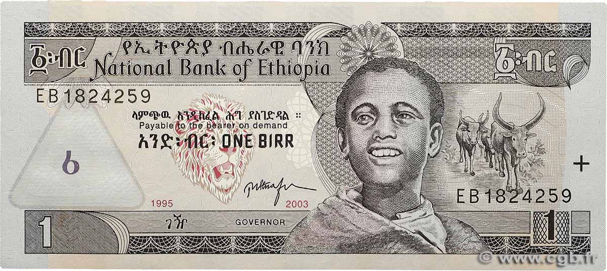 1 Birr ÄTHIOPEN  2003 P.46c fST
