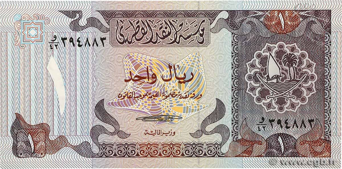 1 Riyal QATAR  1985 P.13b UNC