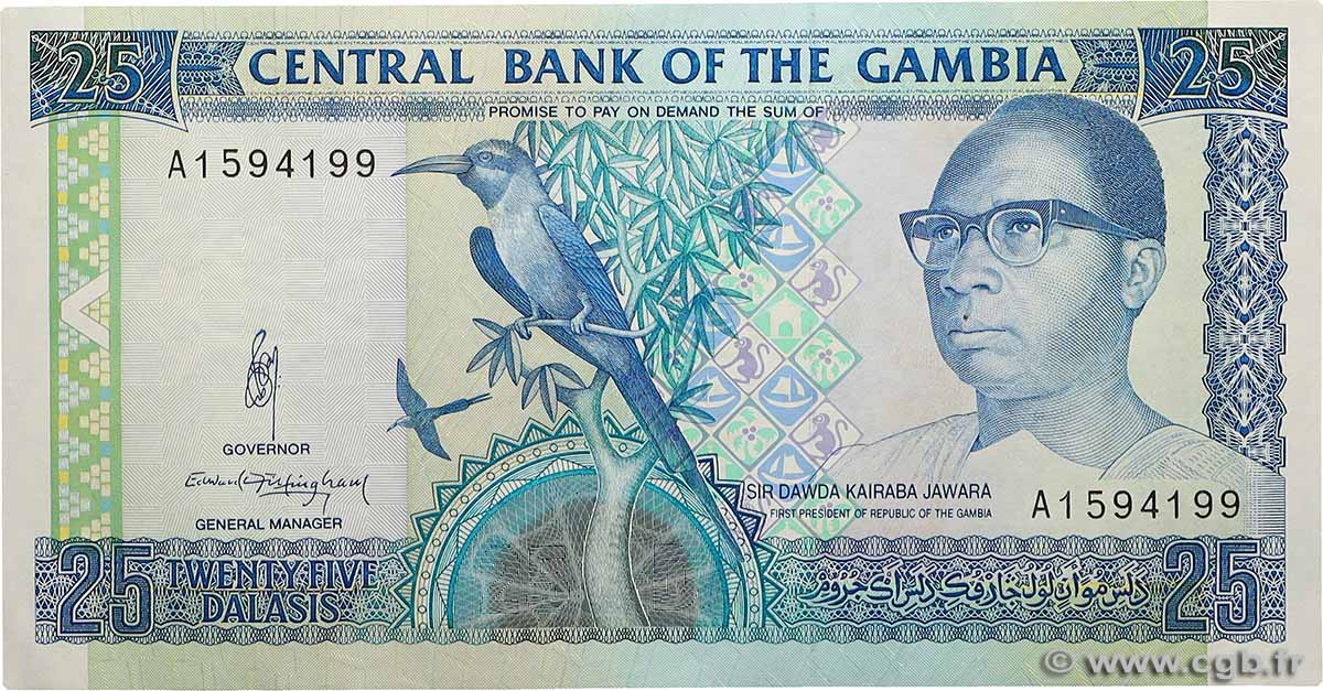 25 Dalasis GAMBIE  1991 P.14a pr.NEUF