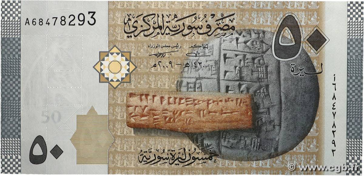 50 Pounds SYRIEN  2009 P.112 fST