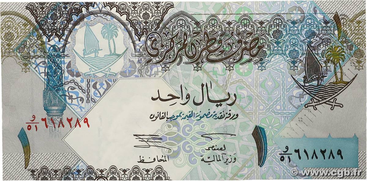 1 Riyal KATAR  2003 P.20 fVZ