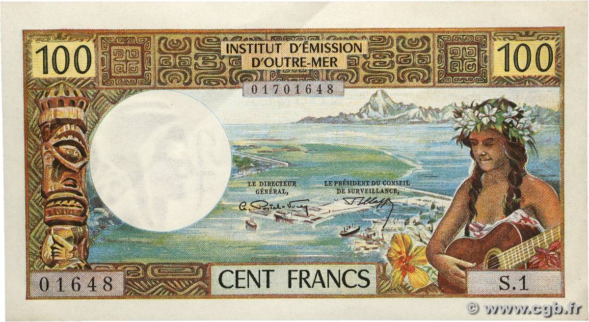 100 Francs NOUVELLE CALÉDONIE  1969 P.59 SPL