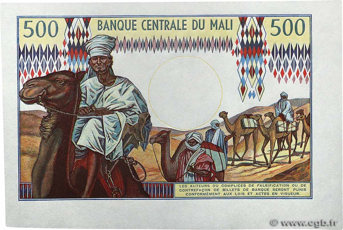 500 Francs Épreuve MALI  1973 P.12p UNC