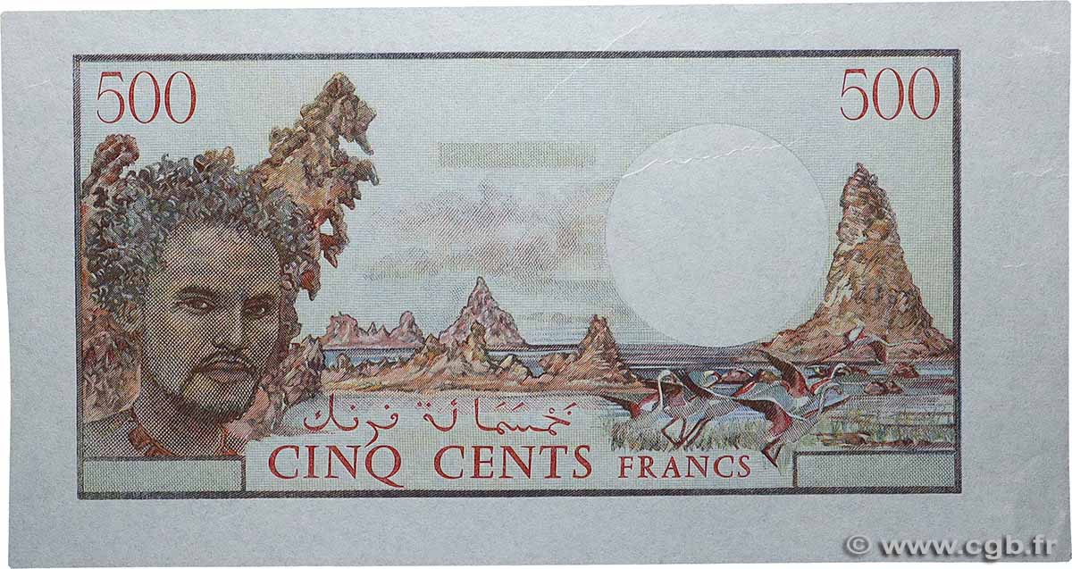 500 Francs Épreuve FRENCH AFARS AND ISSAS  1975 P.33p fST+