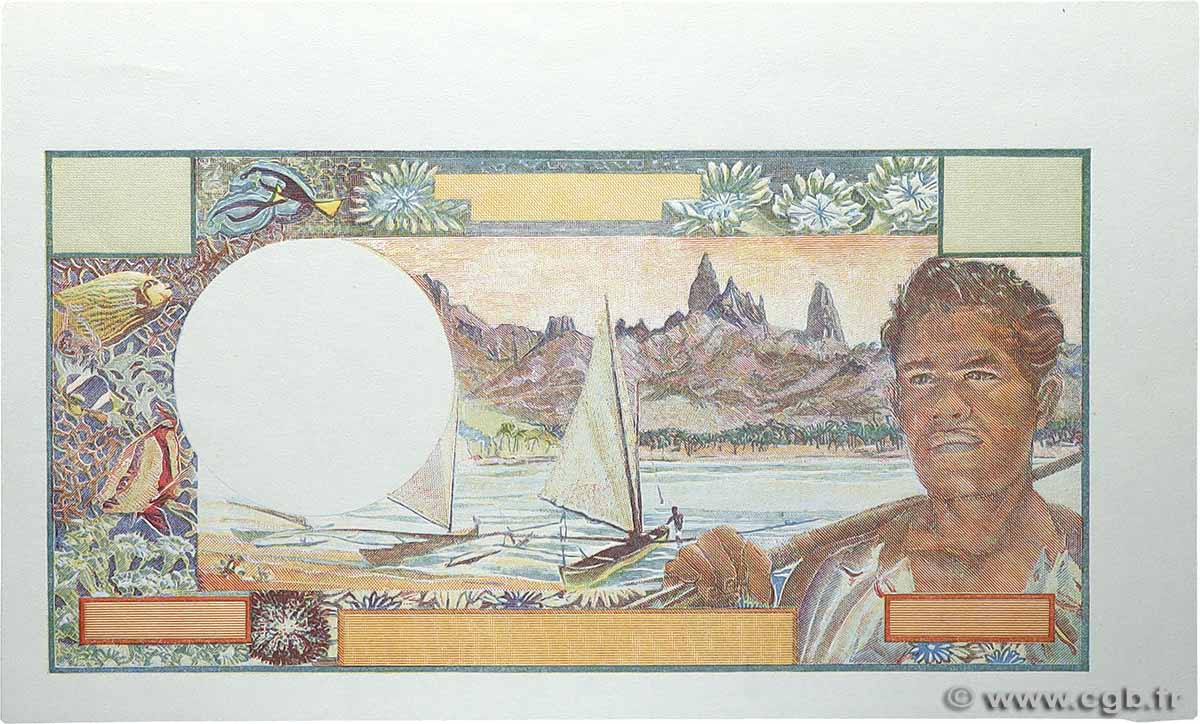 500 Francs Épreuve FRENCH PACIFIC TERRITORIES  1992 P.01p q.FDC