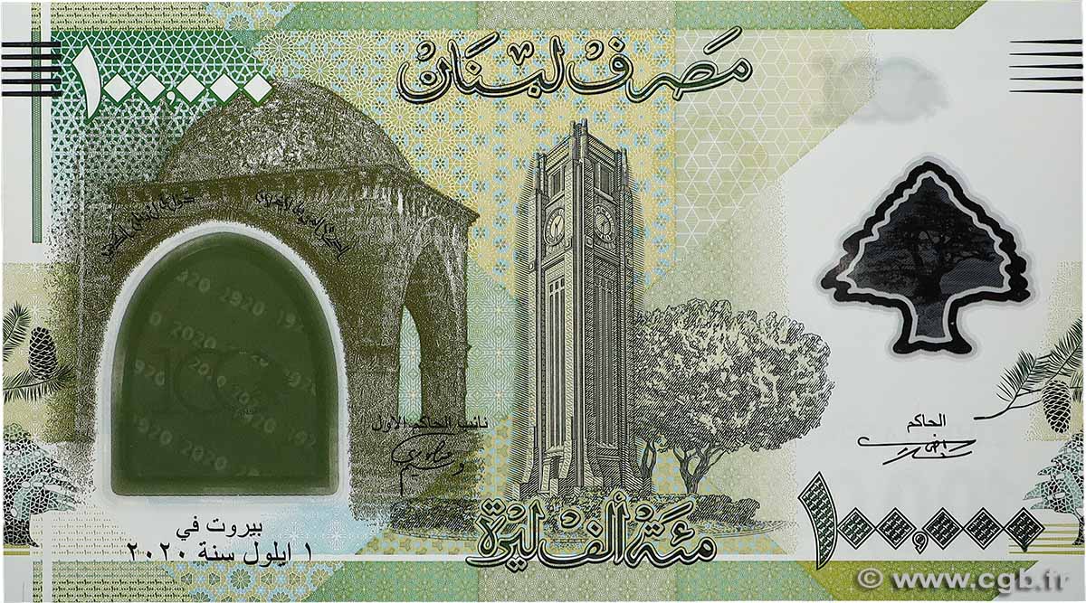 100000 Livres LIBAN  2020 P.099 NEUF