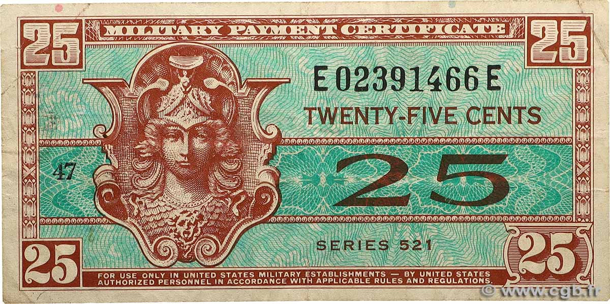 25 Cents VEREINIGTE STAATEN VON AMERIKA  1954 P.M031 fSS