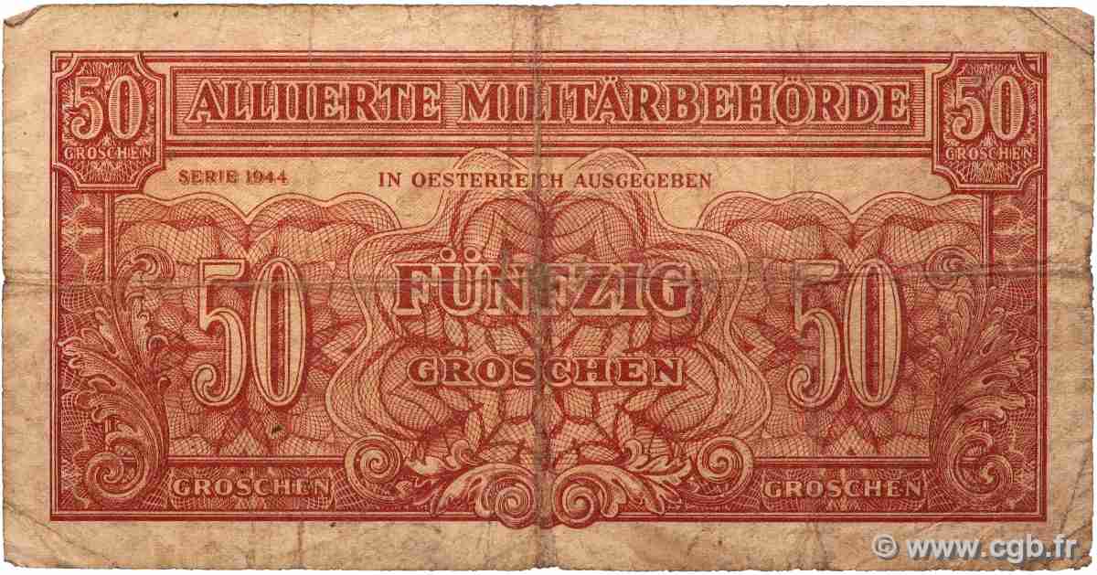 50 Groschen AUSTRIA  1944 P.102b BC