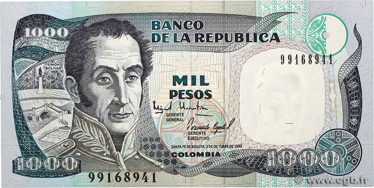 1000 Pesos COLOMBIE  1995 P.438 NEUF