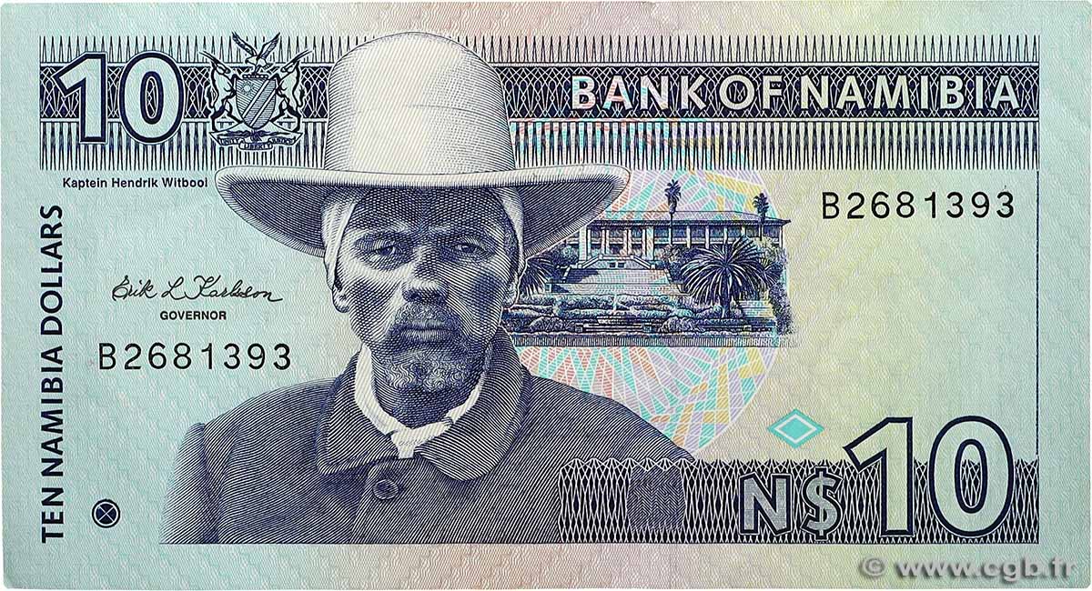 10 Namibia Dollars NAMIBIA  1993 P.01 q.SPL