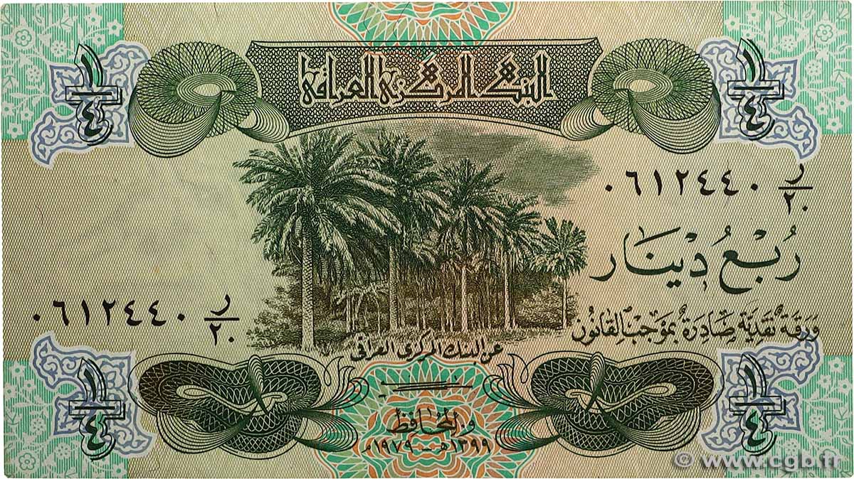 1/4 Dinar IRAK  1979 P.067a SUP