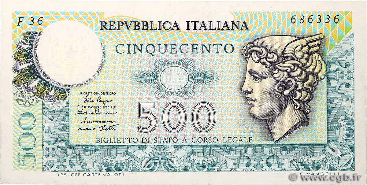 500 Lire ITALIE  1979 P.094 SUP+