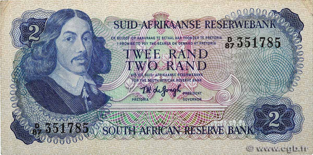 2 Rand SOUTH AFRICA  1974 P.117a VF