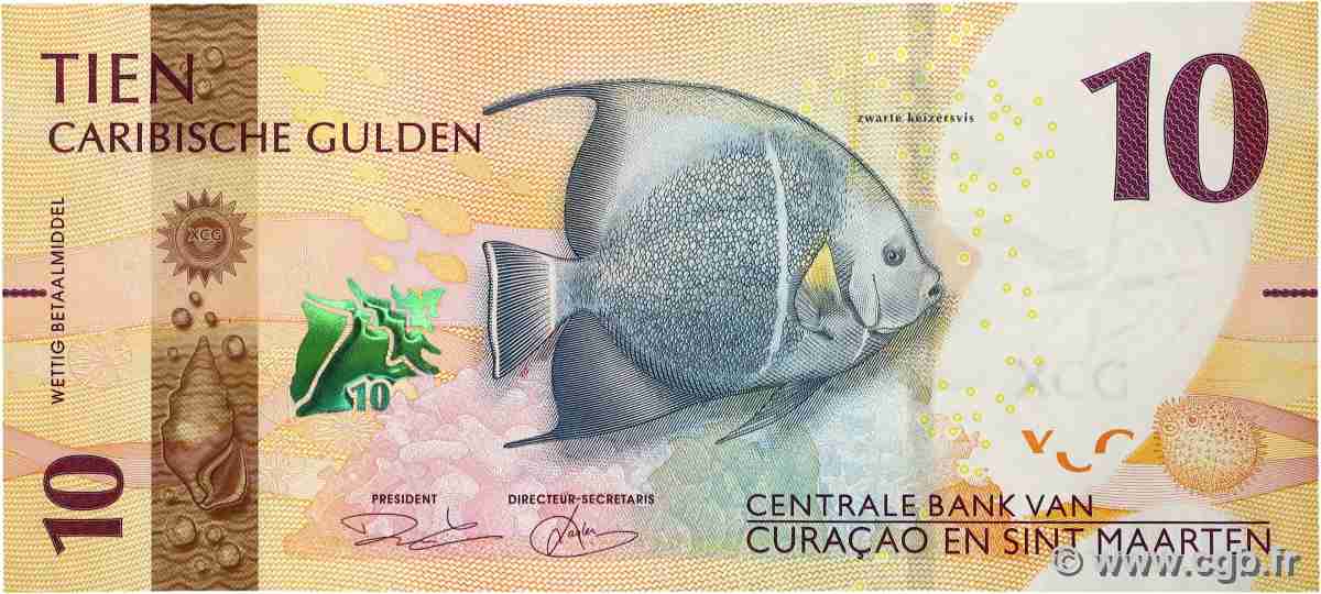 10 Gulden CURAÇAO ET SAINT-MARTIN  2025 P.01 pr.NEUF