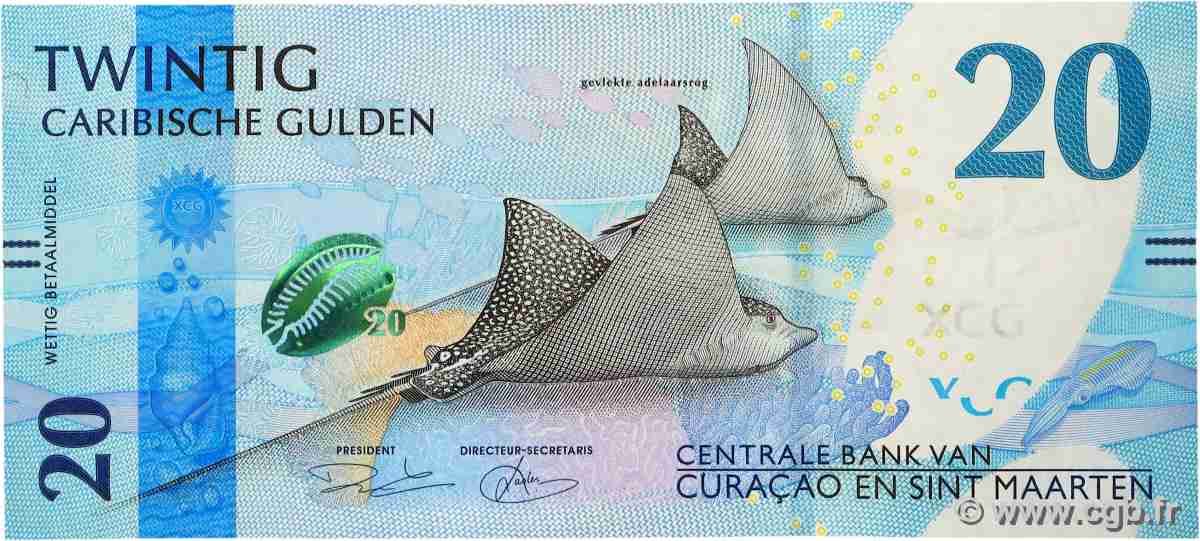 20 Gulden CURAÇAO ET SAINT-MARTIN  2025 P.02 pr.NEUF