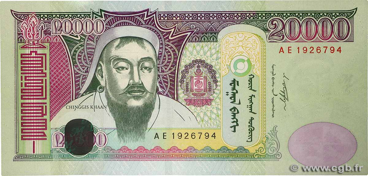 20000 Tugrik MONGOLIE  2009 P.71a ST