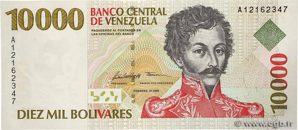 10000 Bolivares VENEZUELA  1998 P.081 fST+