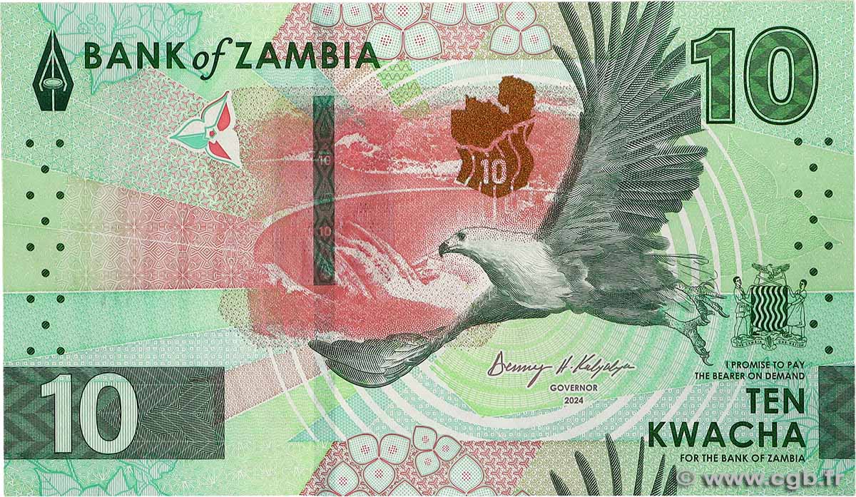 10 Kwacha ZAMBIA  2024 P.62 FDC