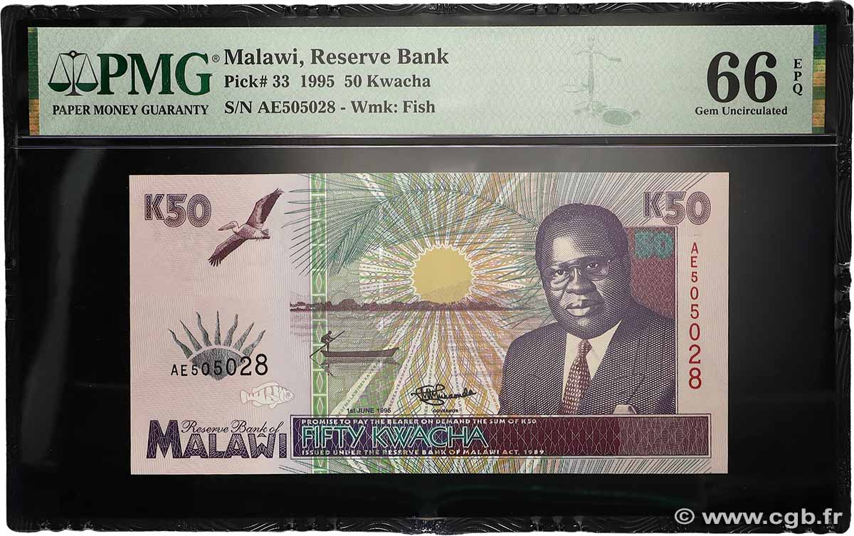 50 Kwacha MALAWI  1995 P.33 ST